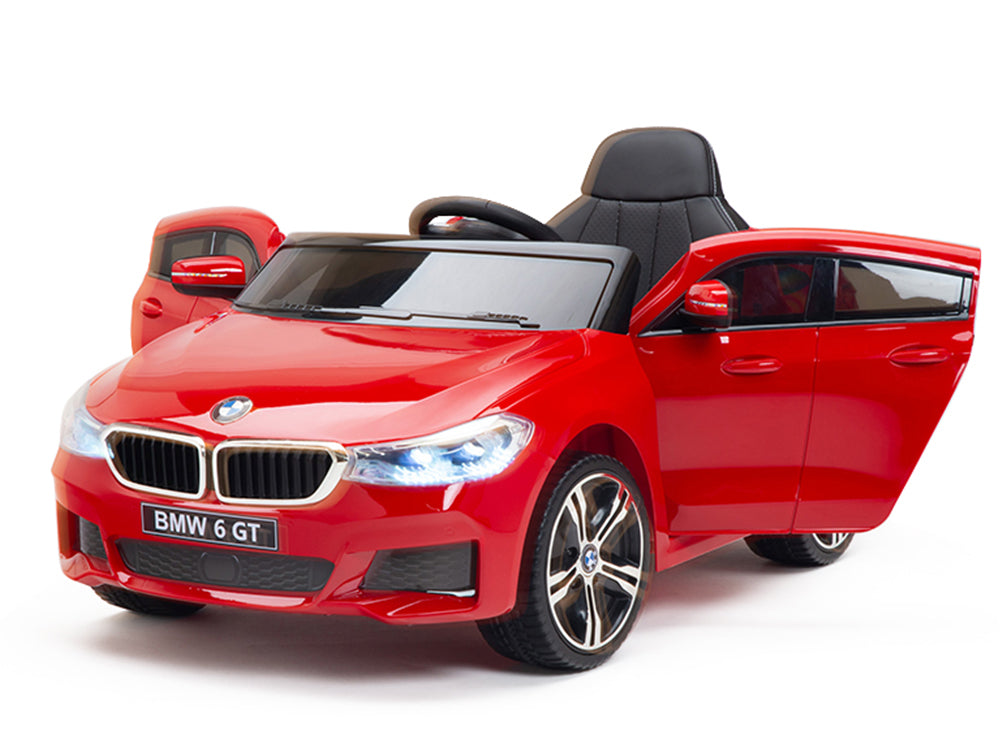 12V BMW 6 Series GT Kids Electric Powered Ride On Car with Remote - Red